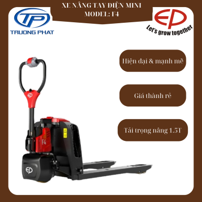 Xe nâng tay điện 1.5 tấn F4